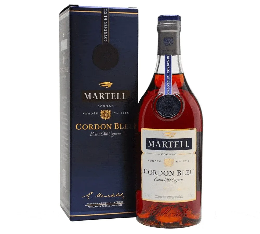 Les 10 meilleures marques de Cognac * 7 Martell Cordon Bleu