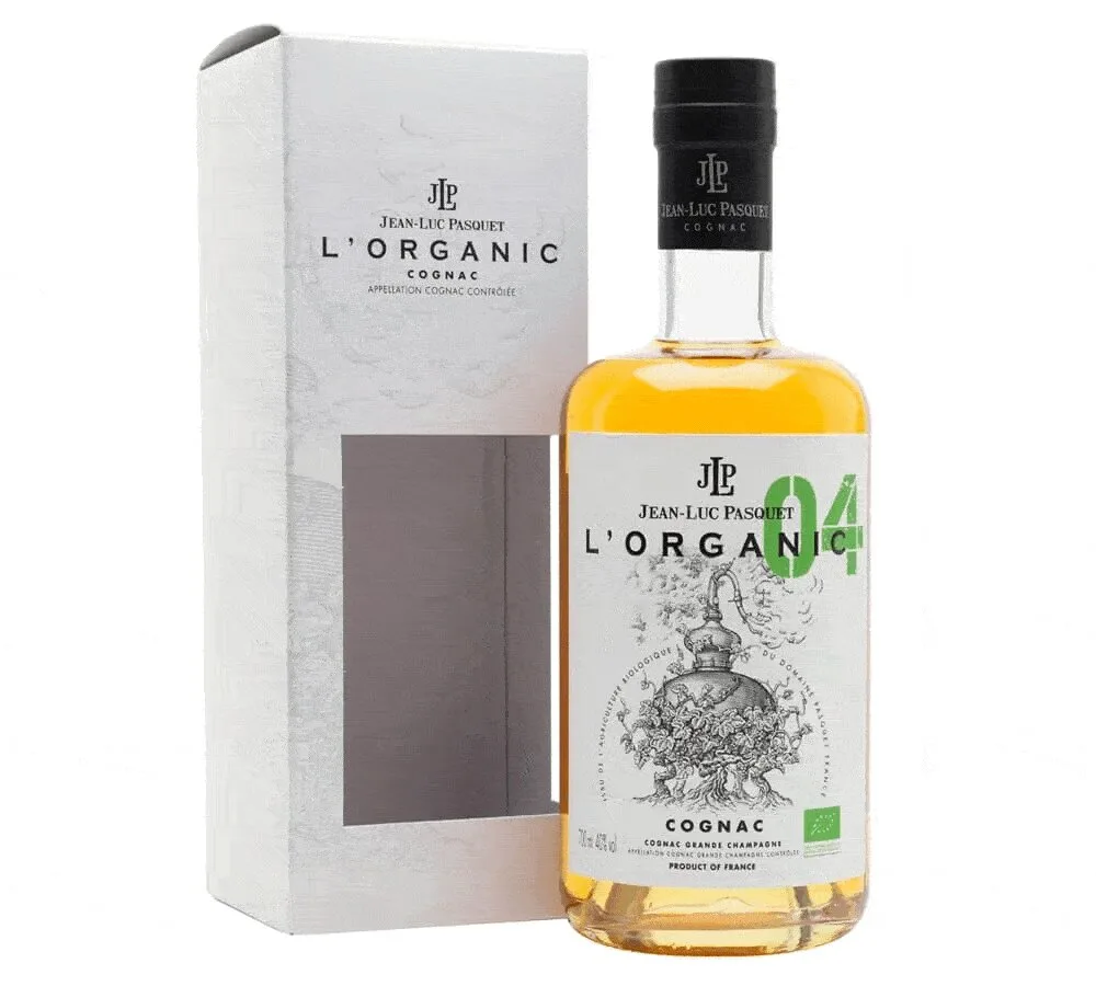 Les 10 meilleures marques de Cognac * 10 Jean-Luc Pasquet L'Organic 04 VS