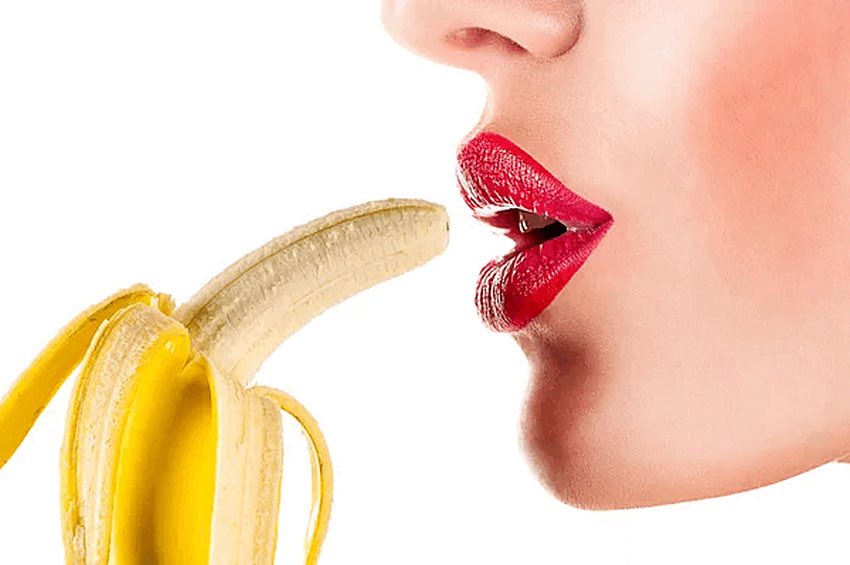 Une érection comme une banane dans la bouche de ton amie