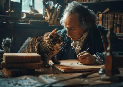 Choc : Newton n'a pas inventé la chatière ! Découvrez qui est le vrai génie derrière cette idée 6 newton et la chatiere 5062