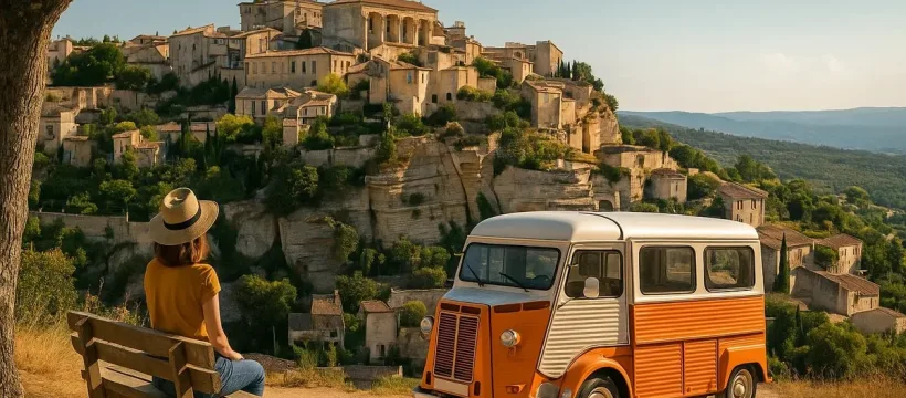 tube citroen devant les baux de provence