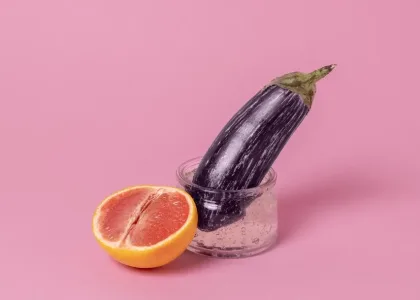 abstract sexual health arrangement with food