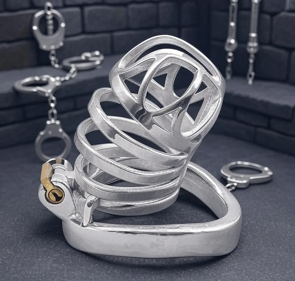 cage de chastete pour bite et grosse pine de mec