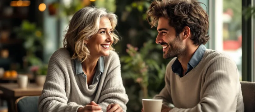 femme mature homme plus jeune